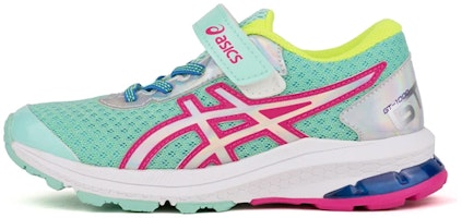 (Preschool) ASICS Gt-1000 9 Green/ 'Pink' 1014A125-300 (Preschool) ASICS Gt-1000 9 Green/ 'Pink' 1014A125-300