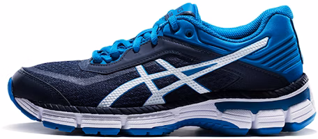 (Youth) ASICS GT-2000 6 Sport Shoes Blue/White C805N-401 (Youth) ASICS GT-2000 6 Sport Shoes Blue/White C805N-401