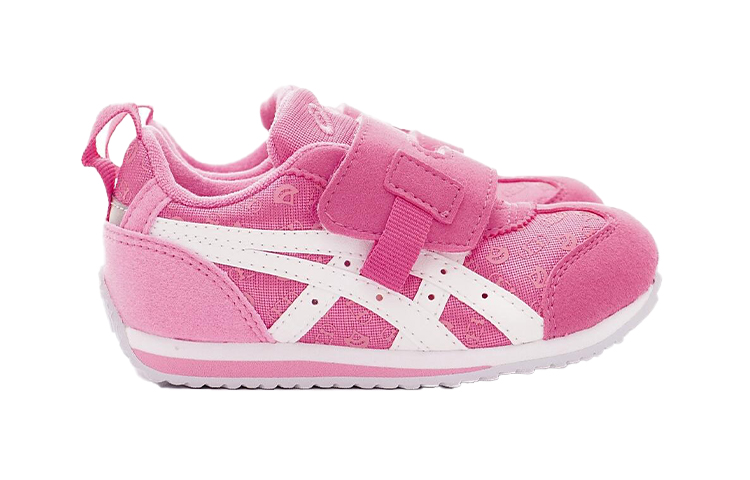 Order 中童 Asics Idaho 魔術貼 低筒休閒跑步鞋 粉