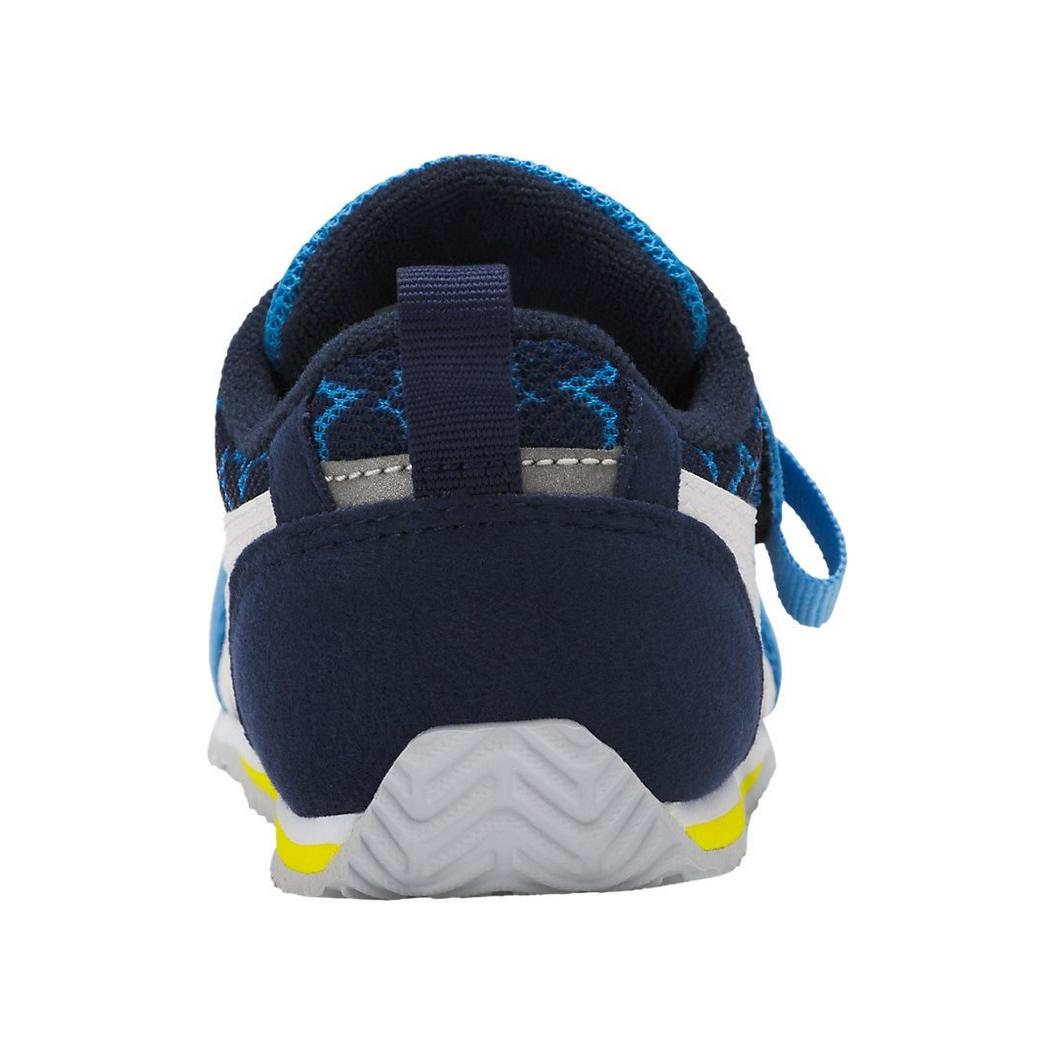 Shop 嬰童 Asics Idaho Baby 舒適 耐磨透氣 低幫 學步鞋 深藍色