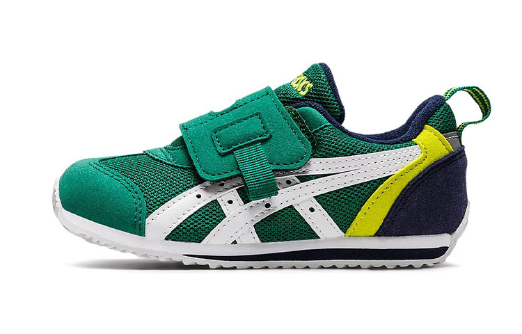 Buy (PS) アシックス Idaho MINI KT-ES 3 緑白ベルクロ 1144A258-300