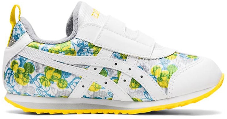 (Preschool) ASICS Idaho Mini MF 'White Yellow' 1144A181-750 Order (Preschool) ASICS Idaho Mini MF 'White Yellow' 1144A181-750