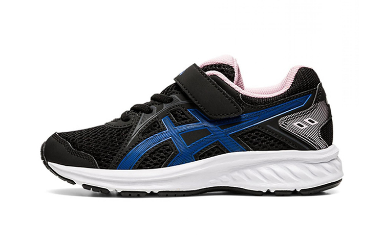 (Preschool) ASICS Jolt 2 'Black Blue Velcro' 1014A034-005