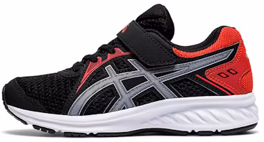 (Preschool) ASICS Jolt 2 'Black Feiry Red' 1014A034-008 (Preschool) ASICS Jolt 2 'Black Feiry Red' 1014A034-008