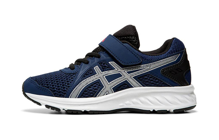 (Preschool) ASICS Jolt 2 Dark Blue/Silvery 'Silver' 1014A034-406