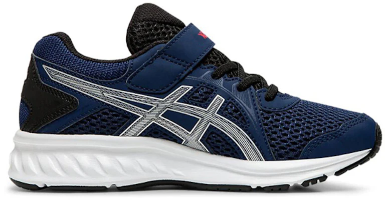 (Preschool) ASICS Jolt 2 Dark Blue/Silvery 'Silver' 1014A034-406 Order (Preschool) ASICS Jolt 2 Dark Blue/Silvery 'Silver' 1014A034-406