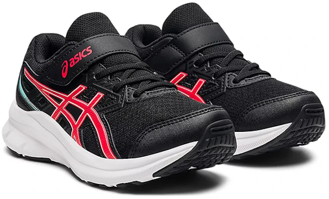 (Preschool) ASICS Jolt 3 'Black Electric Red' 1014A198-006 Lookbook (Preschool) ASICS Jolt 3 'Black Electric Red' 1014A198-006