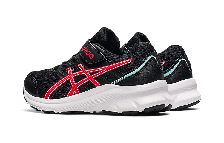 Shop (Preschool) ASICS Jolt 3 'Black Electric Red' 1014A198-006