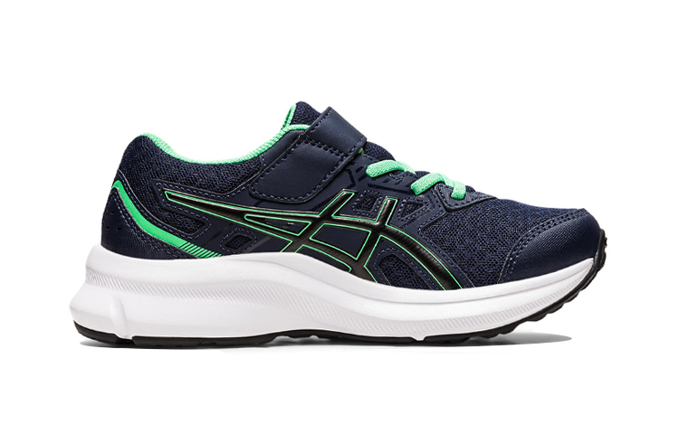 Order 中童 Asics Jolt 3 舒適耐磨跑步鞋 深藍綠