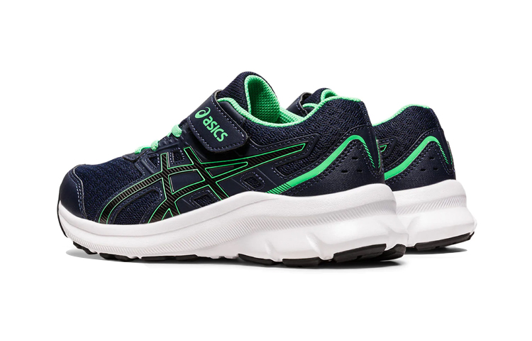Shop 中童 Asics Jolt 3 舒適耐磨跑步鞋 深藍綠