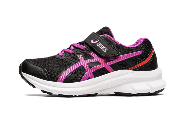 (Preschool) ASICS Jolt 3 Cozy Wear-resistant Purple 'Black' 1014A198-013