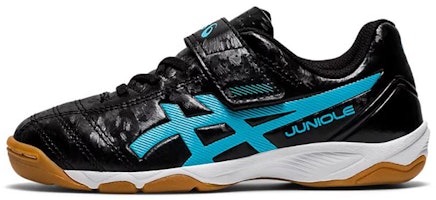 (Preschool) ASICS Juniole 5 In K /Blue 'Black' 1104A010-005 (Preschool) ASICS Juniole 5 In K /Blue 'Black' 1104A010-005