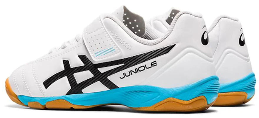(Preschool) ASICS Juniole 5 In K /Black/Blue 'White' 1104A010-102 Shop (Preschool) ASICS Juniole 5 In K /Black/Blue 'White' 1104A010-102