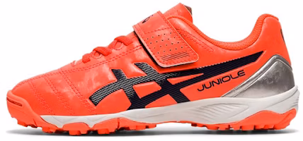 (Preschool) ASICS Juniole 5 TF Turf Sport Shoes K Orange/Red 1104A009-705 (Preschool) ASICS Juniole 5 TF Turf Sport Shoes K Orange/Red 1104A009-705