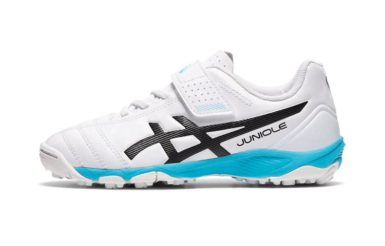 (Preschool) ASICS Juniole 5 TF Turf Sport Shoes K White/Black 1104A009-102