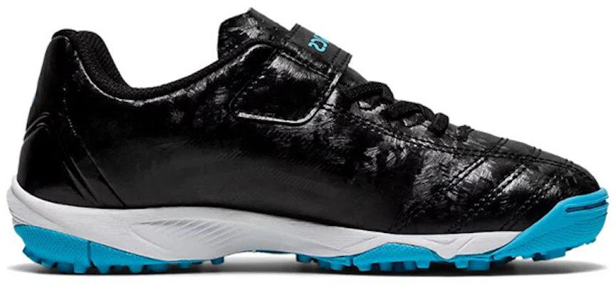 (Preschool) ASICS Juniole 5 TF Turf K Black/Blue 1104A009-005 Order (Preschool) ASICS Juniole 5 TF Turf K Black/Blue 1104A009-005