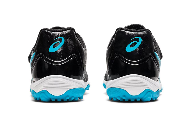 Purchase (Preschool) ASICS Juniole 5 TF Turf K Black/Blue 1104A009-005