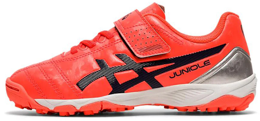 (Preschool) ASICS Juniole 5 TF Turf Sport Shoes K Orange/Red 1104A009-705 Buy (Preschool) ASICS Juniole 5 TF Turf Sport Shoes K Orange/Red 1104A009-705