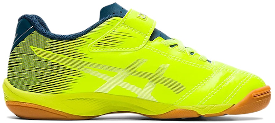 中童 Asics Juniole 6 In 耐磨防滑 魔術貼便鞋 螢光黃 Order 中童 Asics Juniole 6 In 耐磨防滑 魔術貼便鞋 螢光黃