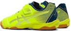 Shop 中童 Asics Juniole 6 In 耐磨防滑 魔術貼便鞋 螢光黃