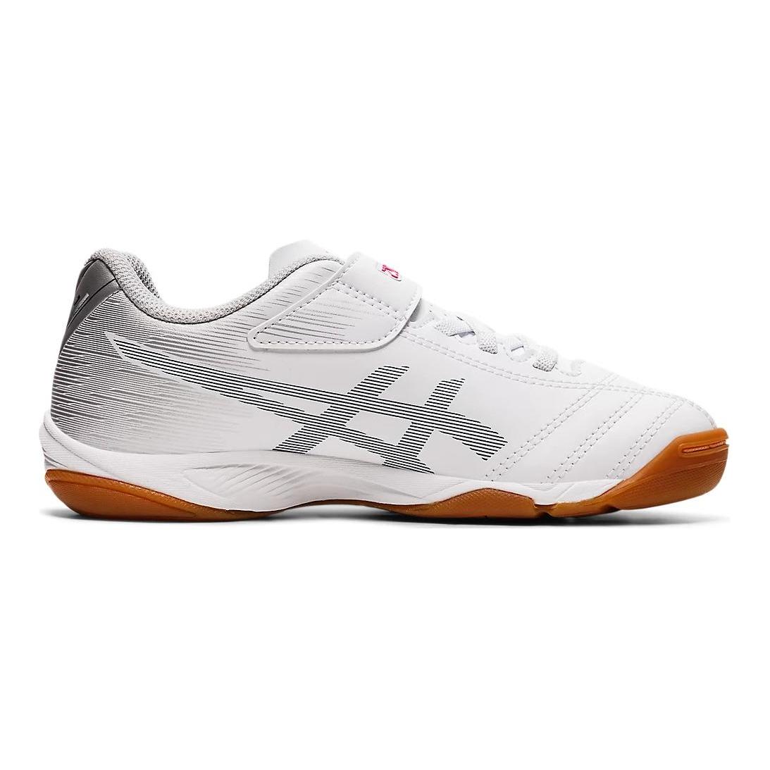 Order 兒童 Asics Junior 6 舒適 耐磨輕便 低筒 兒童足球鞋 銀白色 日版