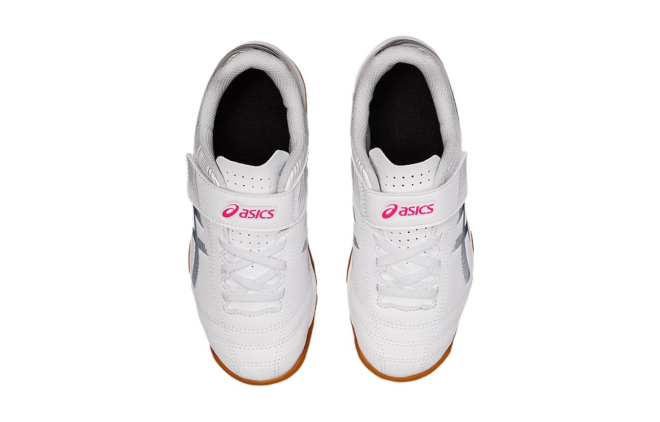 Purchase 兒童 Asics Junior 6 舒適 耐磨輕便 低筒 兒童足球鞋 銀白色 日版