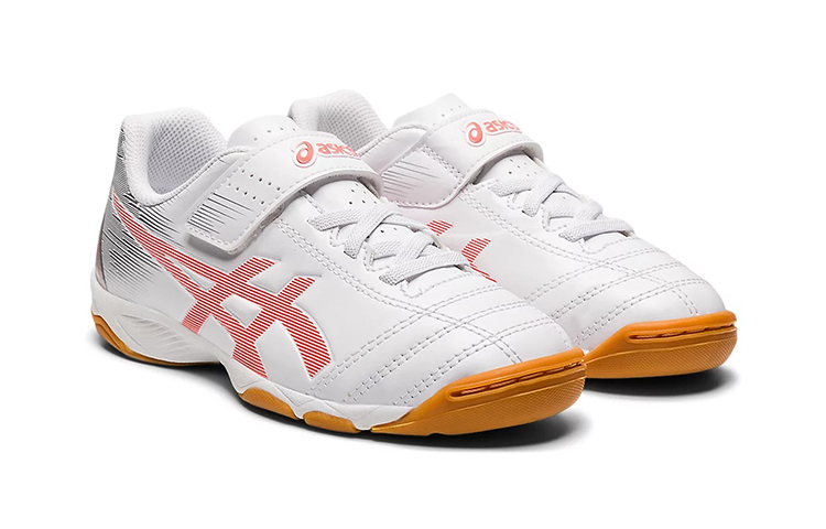 Lookbook (PS) アシックス ジュニア6 「白/珊瑚ピンク」 1104A044-101