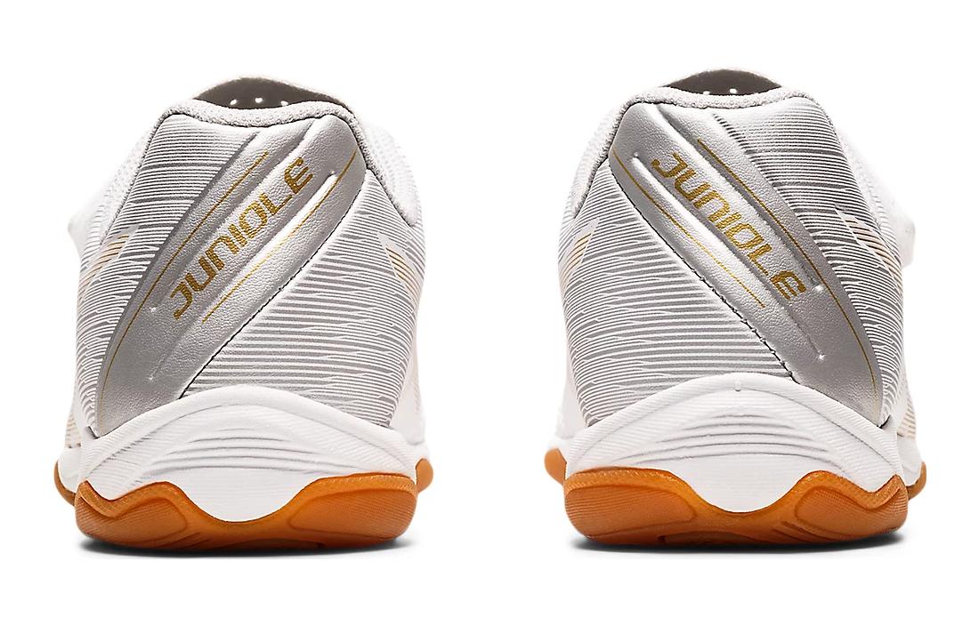 Purchase 兒童 Asics Juniole 6 舒適 耐磨輕便 低幫 兒童足球鞋 白金色