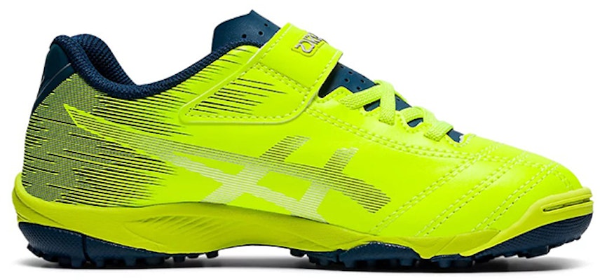 中童 Asics Juniole 6 TF 耐磨防滑 低筒休閒跑步鞋 螢光黃 Order 中童 Asics Juniole 6 TF 耐磨防滑 低筒休閒跑步鞋 螢光黃