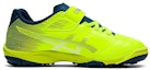 Order 中童 Asics Juniole 6 TF 耐磨防滑 低筒休閒跑步鞋 螢光黃