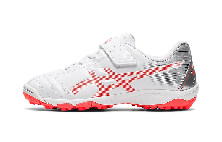(Preschool) ASICS Juniole 6 TF 'White Coral Pink' 1104A045-101