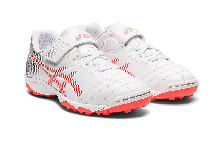 Lookbook (PS) アシックス ジュニア6 TF 白珊瑚ピンク 1104A045-101