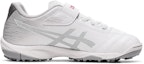 Order 兒童 Asics Juniole 6 TF 舒適 透氣耐磨 低幫 兒童足球鞋 白灰色 日版