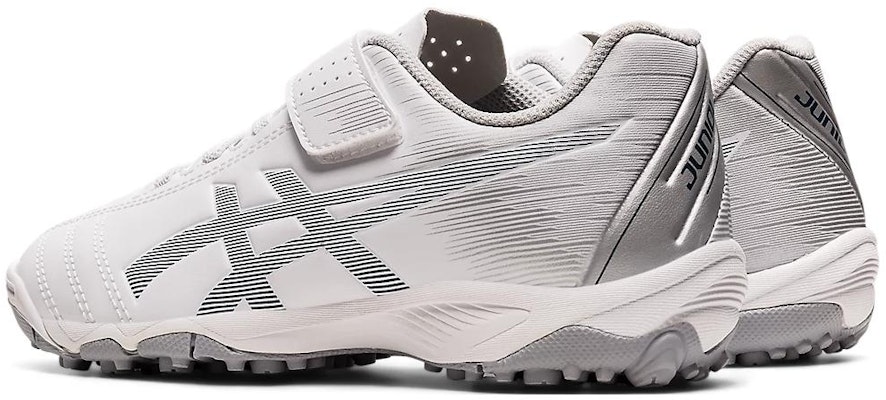 兒童 Asics Juniole 6 TF 舒適 透氣耐磨 低幫 兒童足球鞋 白灰色 日版 Shop 兒童 Asics Juniole 6 TF 舒適 透氣耐磨 低幫 兒童足球鞋 白灰色 日版