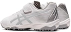 Shop 兒童 Asics Juniole 6 TF 舒適 透氣耐磨 低幫 兒童足球鞋 白灰色 日版