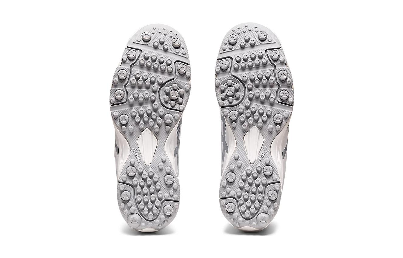 Sizing 兒童 Asics Juniole 6 TF 舒適 透氣耐磨 低幫 兒童足球鞋 白灰色 日版