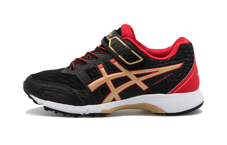 (Preschool) ASICS Laser Beam RF-MG 'Black Red' 1154A106-005