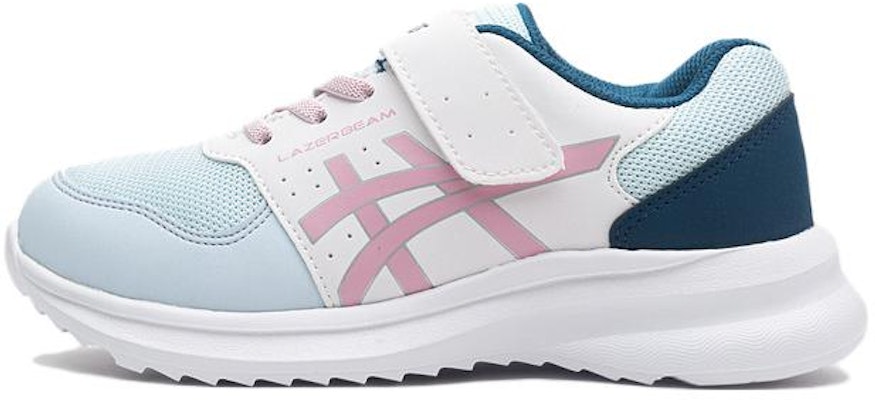 (Preschool) ASICS LaserBeam MI-MG Sneakers 'Blue White Pink' 1154A154-401 Buy (Preschool) ASICS LaserBeam MI-MG Sneakers 'Blue White Pink' 1154A154-401