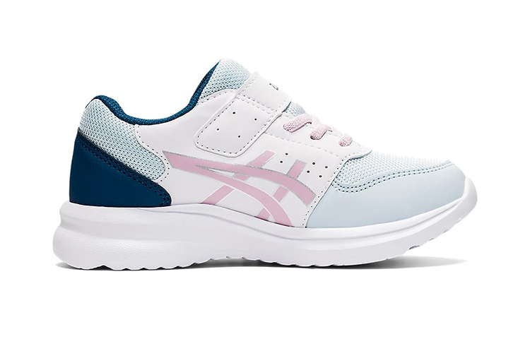 Lookbook (PS) Zapatillas ASICS LaserBeam MI-MG 'Azul Blanco Rosa' 1154A154-401