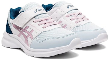 (PS) Sneakers ASICS LaserBeam MI-MG 'Biru Putih Merah Jambu' 1154A154-401 Shop (PS) Sneakers ASICS LaserBeam MI-MG 'Biru Putih Merah Jambu' 1154A154-401