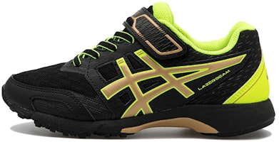 (Preschool) ASICS Laserbeam RF-MG 'Black Yellow' 1154A106-004 (Preschool) ASICS Laserbeam RF-MG 'Black Yellow' 1154A106-004