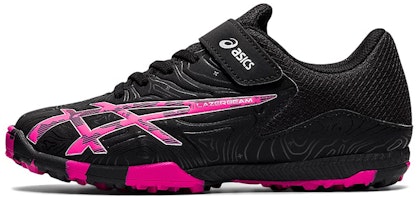 (Youth) ASICS Lazerbeam FG-MG 'Black Pink' 1154A125-003 (Youth) ASICS Lazerbeam FG-MG 'Black Pink' 1154A125-003