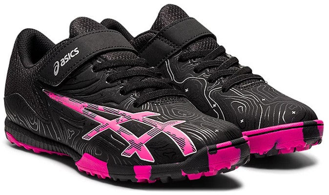 (Youth) ASICS Lazerbeam FG-MG 'Black Pink' 1154A125-003 Lookbook (Youth) ASICS Lazerbeam FG-MG 'Black Pink' 1154A125-003