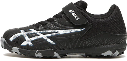 (Preschool) ASICS Lazerbeam FG MG 'Black White' 1154A125-002 (Preschool) ASICS Lazerbeam FG MG 'Black White' 1154A125-002
