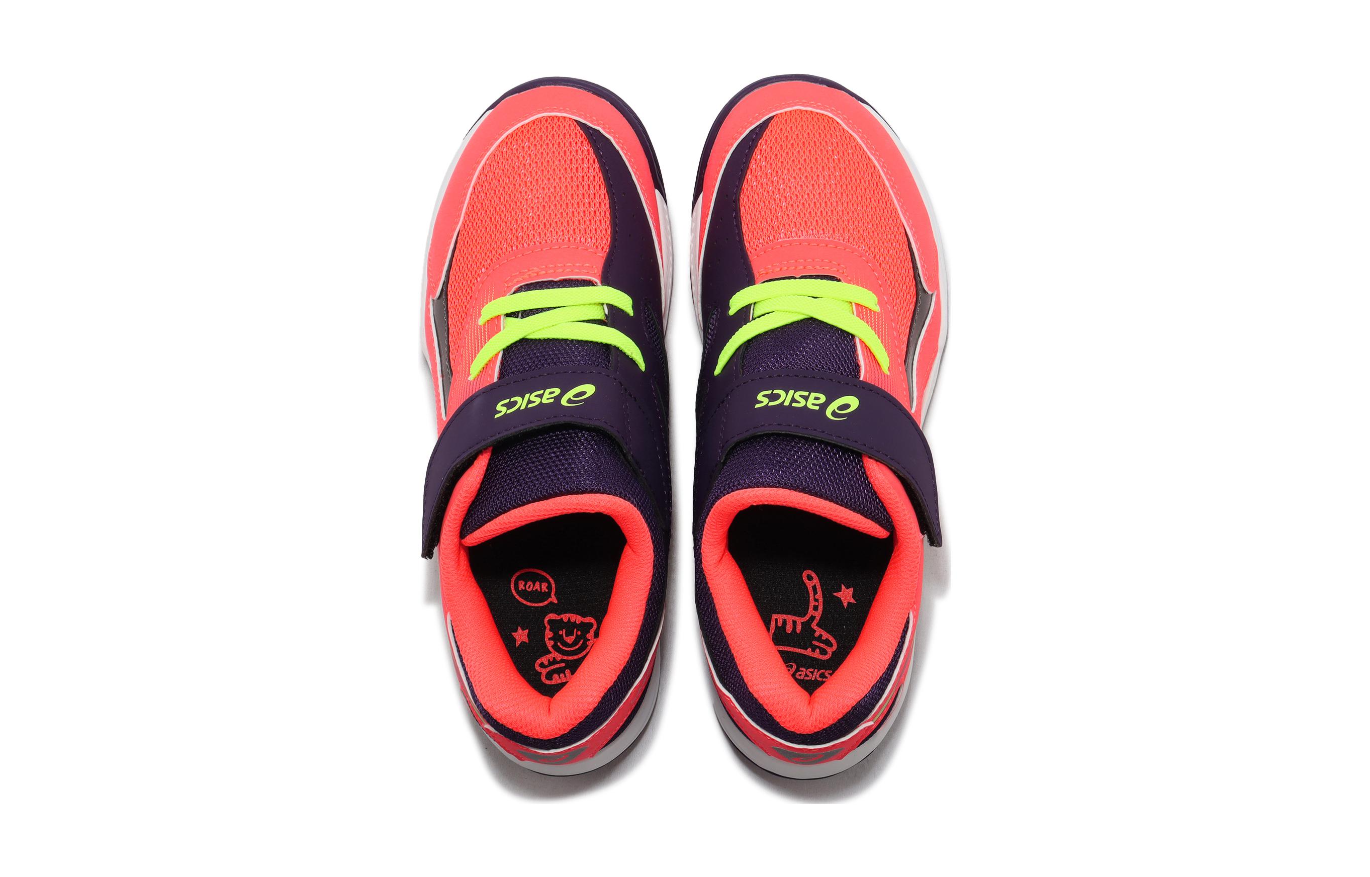 Shop (PS) アシックス レーザービーム KC-MG 「サンライズレッド/ガンメタル」 1154A158-600