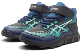 Order 兒童 Asics 簡約舒適 減震耐磨 低筒 兒童跑步鞋 藍色