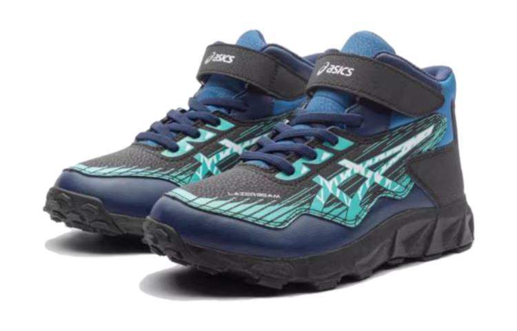 Order 兒童 Asics 簡約舒適 減震耐磨 低筒 兒童跑步鞋 藍色