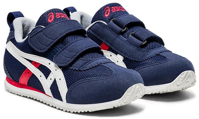 (Preschool) ASICS Mexico Narrow Mini 4 'Deep Blue White' 1144A007-402 Lookbook (Preschool) ASICS Mexico Narrow Mini 4 'Deep Blue White' 1144A007-402