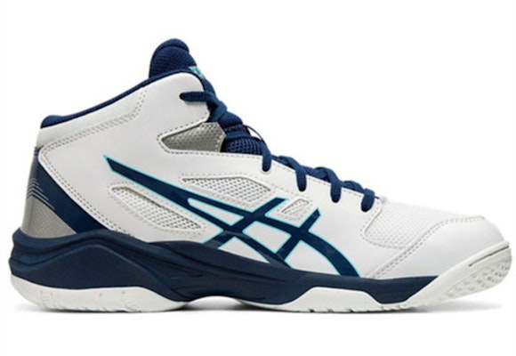 (Preschool) ASICS Mid-Top Basketball 'White Blue' TBF139-102 Order (Preschool) ASICS Mid-Top Basketball 'White Blue' TBF139-102