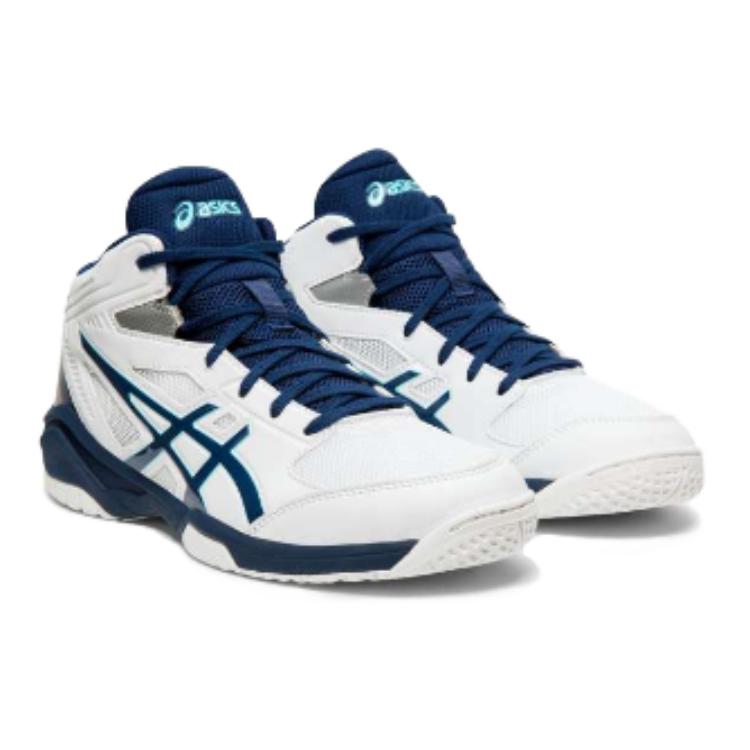 Lookbook (PS) ASICS Zapatillas de Baloncesto Mid-Top 'Blanco Azul' TBF139-102
